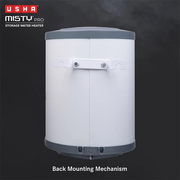 Usha Misty Pro 25 Litre 5 Star Storage Water Heater - Ivory Gold - Ivory Gold