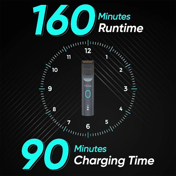 Vega Battery Powered SmartOne Series S2 Beard Trimmer for Men