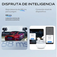 Vivo TWS 3e Wireless Bluetooth Earbuds - White - White