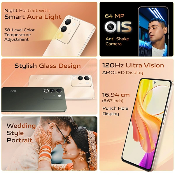 Vivo Y200 5G (8GB RAM, 128GB Storage)