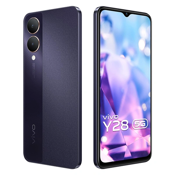 Vivo Y28 5G 6GB RAM |128GB Storage - Crystal Purple - Crystal Purple