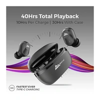 Wecool Moonwalk M1 Bluetooth Truly Wireless in Ear Earbuds - Black