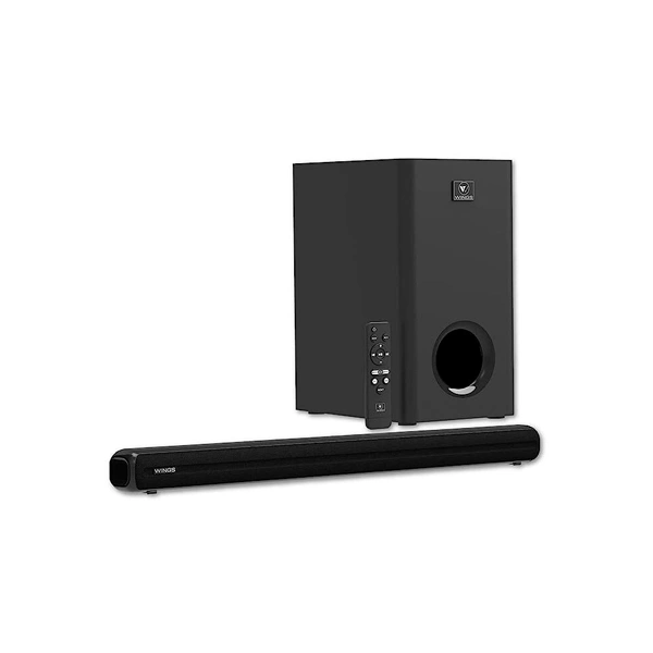 WINGS Wings Centerstage 3000 2.1 Channel Soundbar with 160W RMS - Black