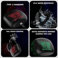 WINGS Wings Phantom 100 Gaming TWS Earbuds
