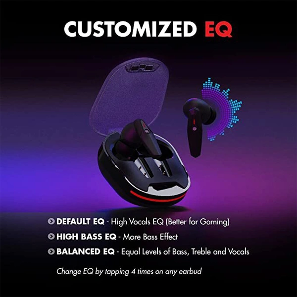 WINGS Wings Phantom 105 Earbuds With Game Mode