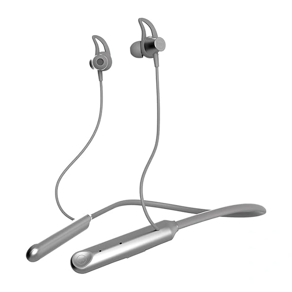 WINGS Wings Phantom 205 Neckband With Touch Controls - Grey - Grey