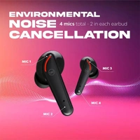 WINGS Wings Phantom 250 Earbuds With Game Mode - Blue - Blue