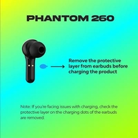 WINGS Wings Phantom 260 Truly Wireless In Ear Earbuds