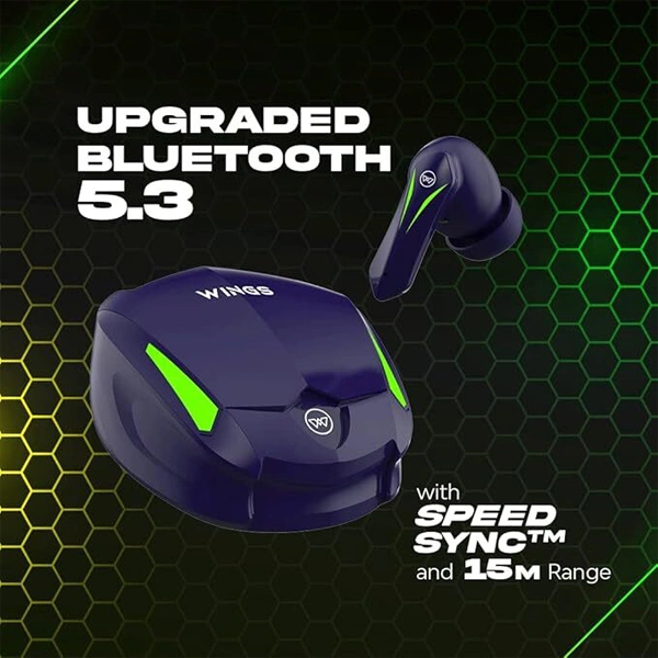 WINGS Wings Phantom 550 Gaming TWS Earbuds