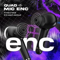 WINGS Wings Phantom 760 Earbuds With Low Latency Game mode
