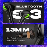 WINGS Wings Phantom 760 Earbuds With Low Latency Game mode