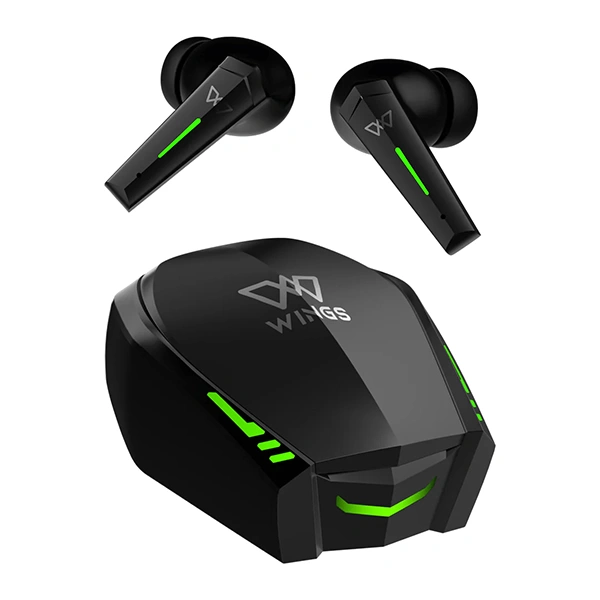 WINGS Wings Phantom 800 Low Latency Earbuds With Game mode - White - White