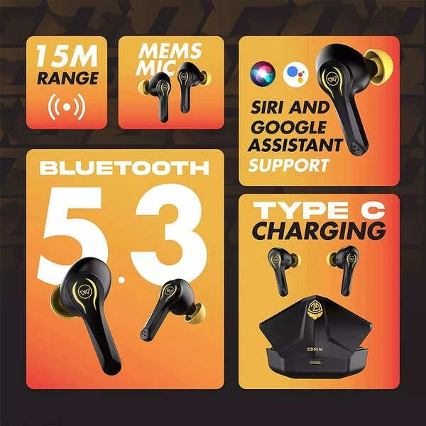 WINGS Wings Phantom Godlike Gaming Earbuds