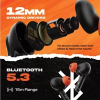WINGS Wings Phantom Orangutan Edition Bluetooth Earbuds