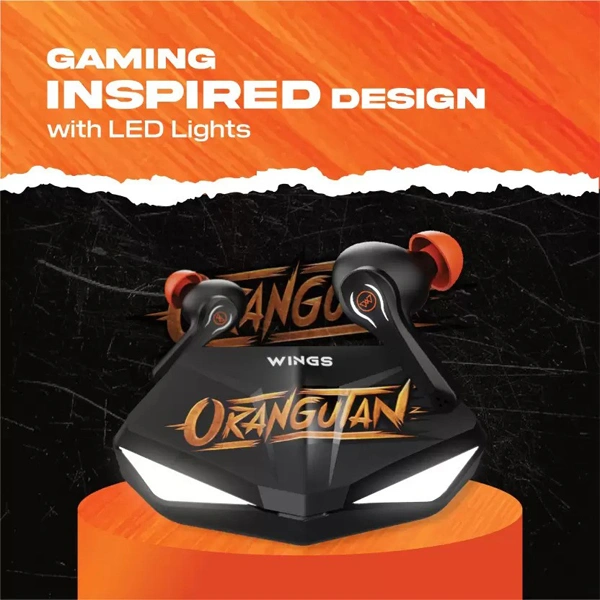 WINGS Wings Phantom Orangutan Edition Bluetooth Earbuds