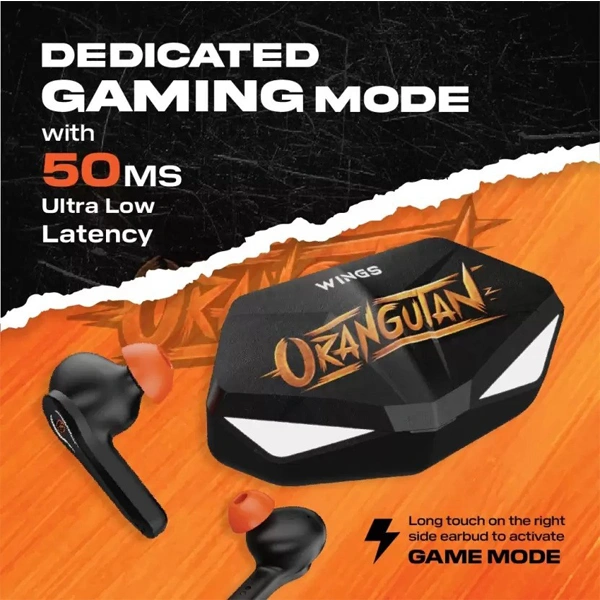 WINGS Wings Phantom Orangutan Edition Bluetooth Earbuds