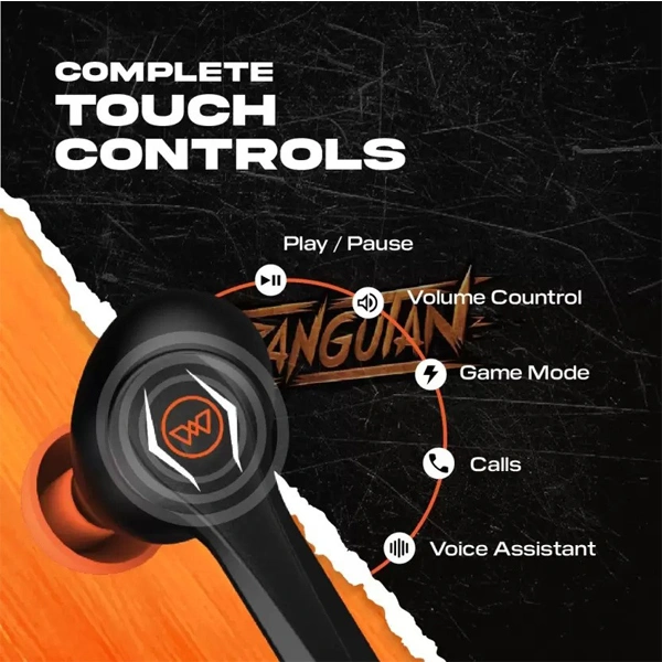 WINGS Wings Phantom Orangutan Edition Bluetooth Earbuds