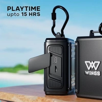 WINGS Wings Rave 100 Bluetooth Speaker with Powerful RMS 5 watt Output