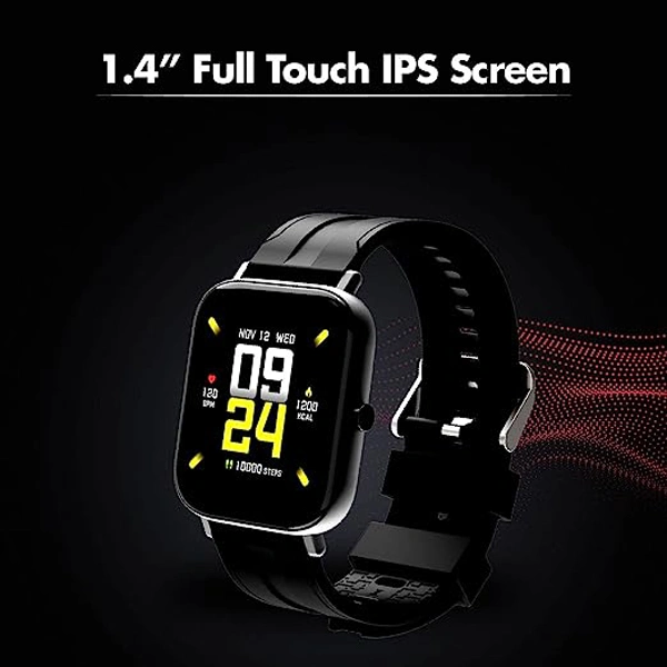 WINGS Wings Strive 100 1.4 inches Full Touch IPS Screen Smart Watch