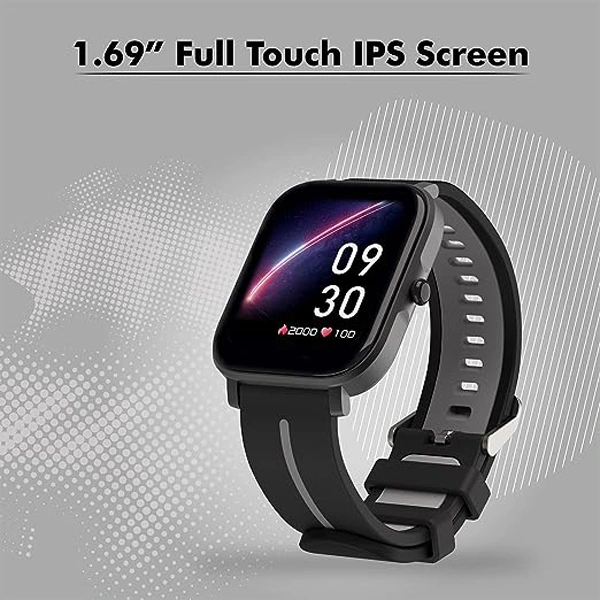 WINGS Wings Strive 200 1.69 Inch SPO2 HD Display Smartwatch