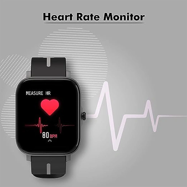 WINGS Wings Strive 200 1.69 Inch SPO2 HD Display Smartwatch
