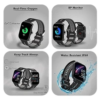 WINGS Wings Strive 200 1.69 Inch SPO2 HD Display Smartwatch