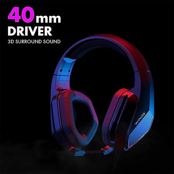 WINGS Wings Vader 200 Wired Gaming Headphone