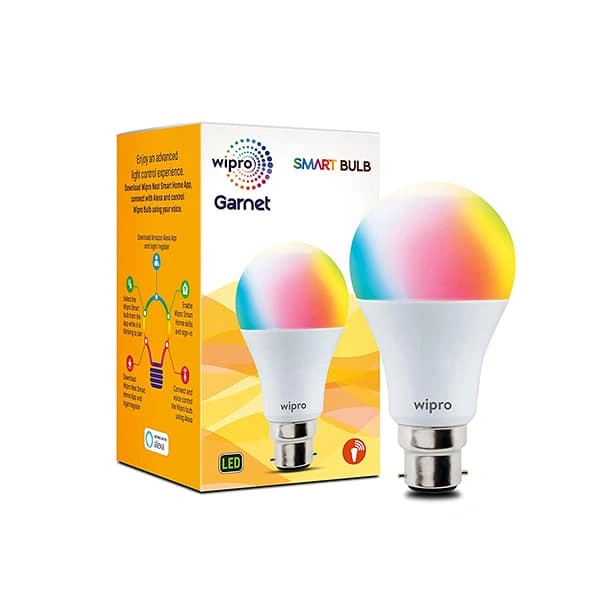Wipro WiFi Enabled Smart LED Bulb 9W B22D