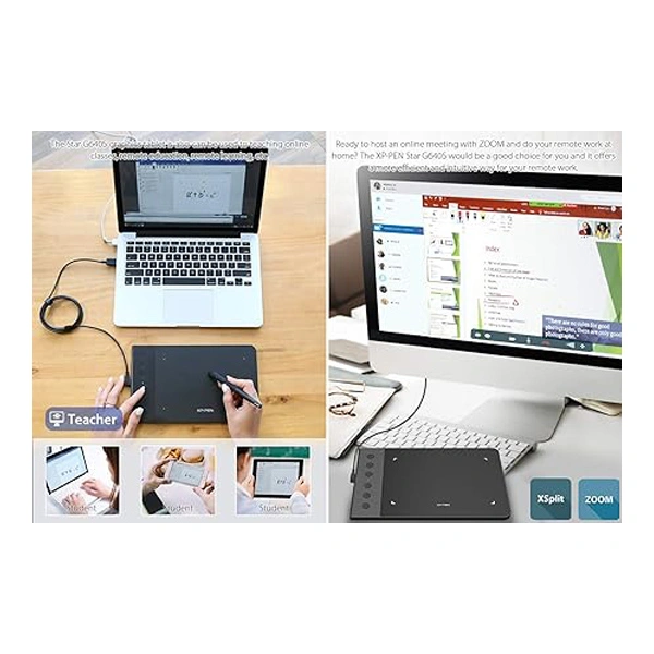 XP-Pen XP-PEN StarG640S Android Supported Graphics Drawing Tablet - Black