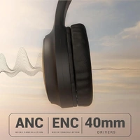 Zebronics AEON Wireless Headphone with 110h Battery Backup - Beige - Beige