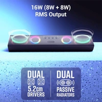 Zebronics Astra 35 Portable Bluetooth Speaker - Black, Blue, Green
