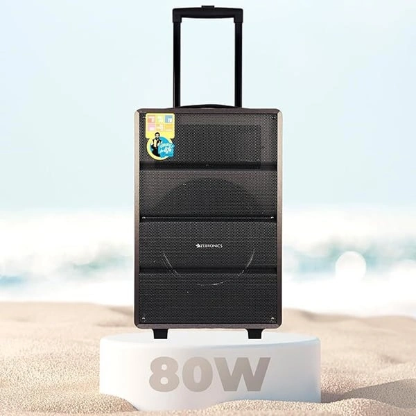Zebronics Banjo 80 Watts RMS Trolley Speaker