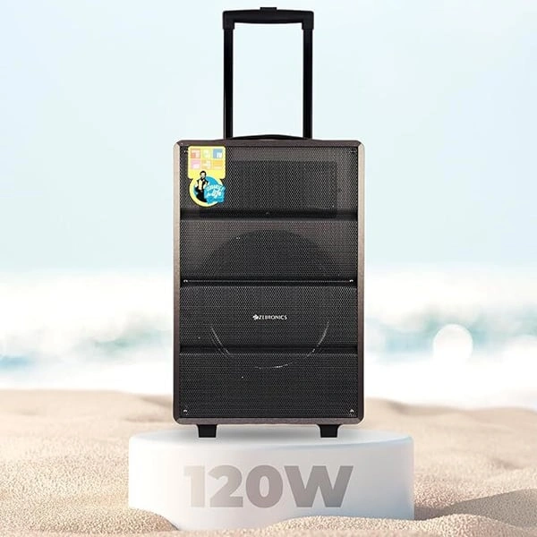 Zebronics Banjo PRO 120 Watts RMS Trolley Speaker