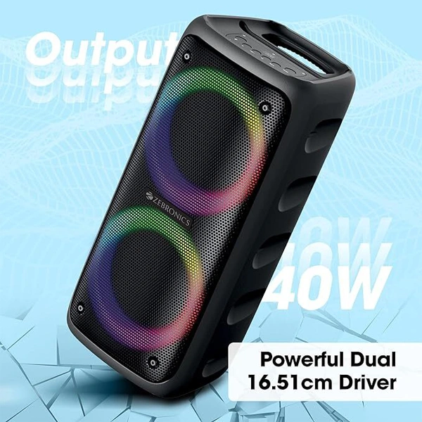Zebronics Barrel 200 Bluetooth 5.0 Portable Speaker