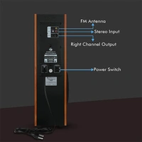 Zebronics ZEBRONICS BTM7450RUCF Tower Speaker