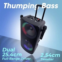 Zebronics JOLT Plus 100 Watts Trolley DJ Speaker
