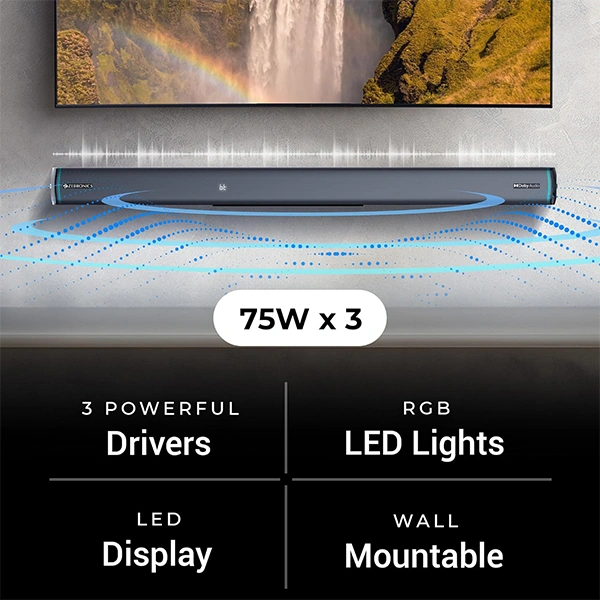 Zebronics Juke bar 9550 pro 5.2 Soundbar (625 Watts)
