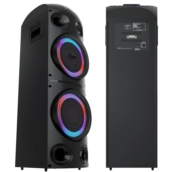 Zebronics Knock Party DJ Speaker Dual Wireless UHF Mic