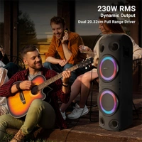 Zebronics Knock Party DJ Speaker Dual Wireless UHF Mic