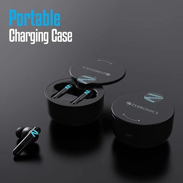 Zebronics Sound Bomb G1 Gaming Bluetooth True Earbuds - Red - Red