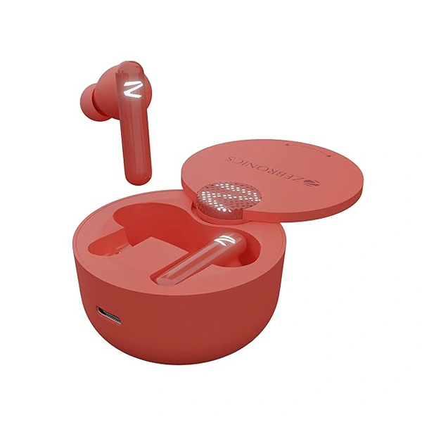 Zebronics Sound Bomb G1 Gaming Bluetooth True Earbuds - Red - Red