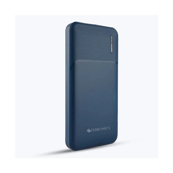 Zebronics Zeb- MB10000S9 Power Bank - Blue - Blue