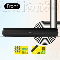 Zebronics Zeb-Action 50 Wireless Speaker TWS - Black - Black