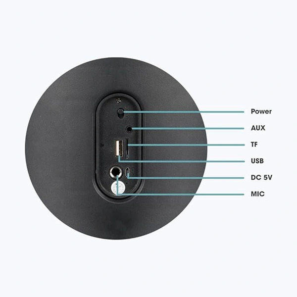 Zebronics Zeb-Barrel 100 20 W Bluetooth Audio Speaker