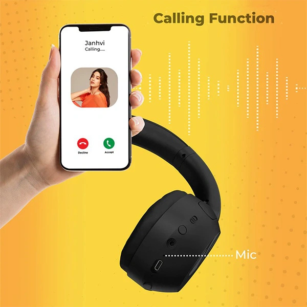 Zebronics ZEB-BLAST Bluetooth Headset - Blue - Blue