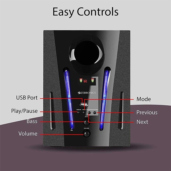 Zebronics ZEB-BT2150RUF Multimedia Speaker