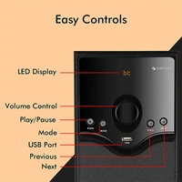 Zebronics ZEB-BT460 RUF Tower Speaker With Mic