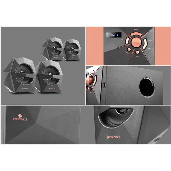 Zebronics Zeb-Crystal 4.1 Bluetooth Multimedia Speaker