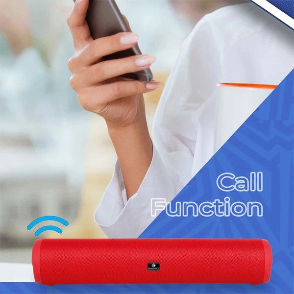 Zebronics Zeb-Dawn 50 16 W Bluetooth Speaker - Red - Red