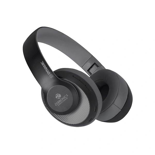 Zebronics Zeb-Dynamic with Bluetooth Supporting Headphone - Blue - Blue